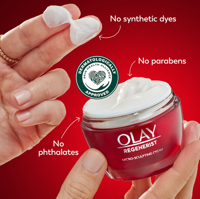 Olay Regenerist Micro - Sculpting Cream - Hydrating Moisturizer كريم أولاي ريجينيريست مايكرو-سكلبتينغ لترطيب البشرة وشدّها