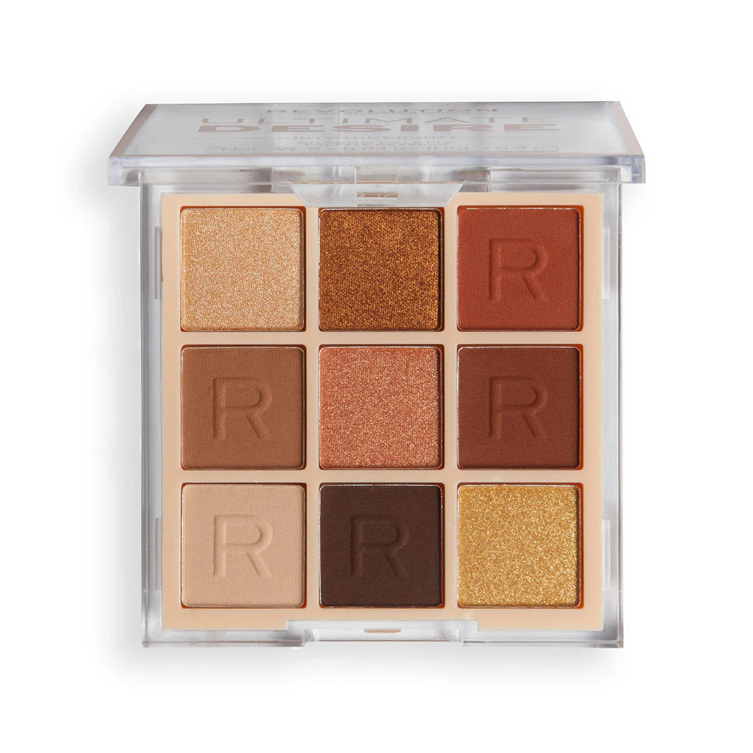 REVOLUTION Ultimate Desire Shadow Palette Into The Bronzer علبة ظلال العيون من ريفليوشن