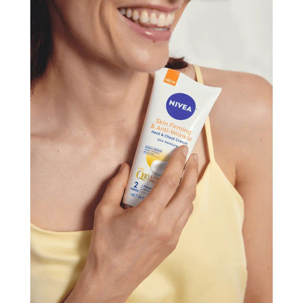 NIVEA Skin Firming & Anti Wrinkle Neck & Chest Cream كريم نيفيا لشد البشرة ومقاومة التجاعيد – للرقبة والصدر