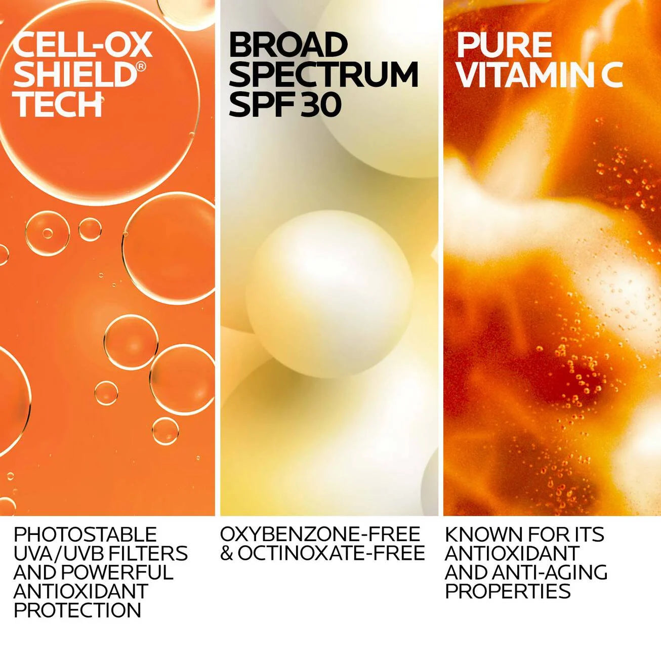 LA ROCHE POSAY Daily Antioxidant Serum With Sunscreen SPF50 سيروم واقي يومي مضاد للأكسدة من لاروش بوزيه
