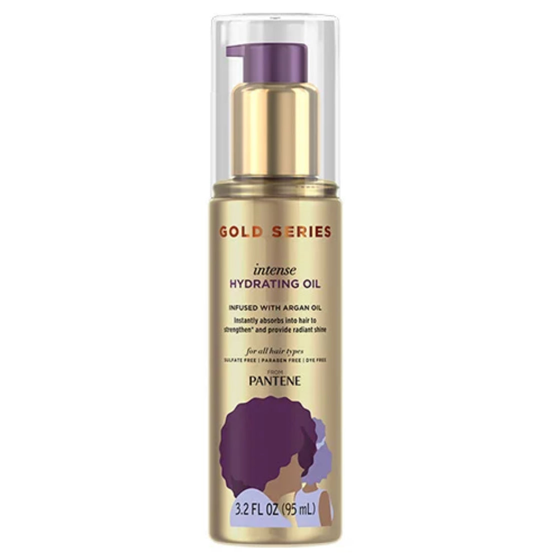 Pantene Gold Series Intense Hydrating Oil Treatment زيت بانتين جولد سيريز المرطّب بعمق لعلاج الشعر