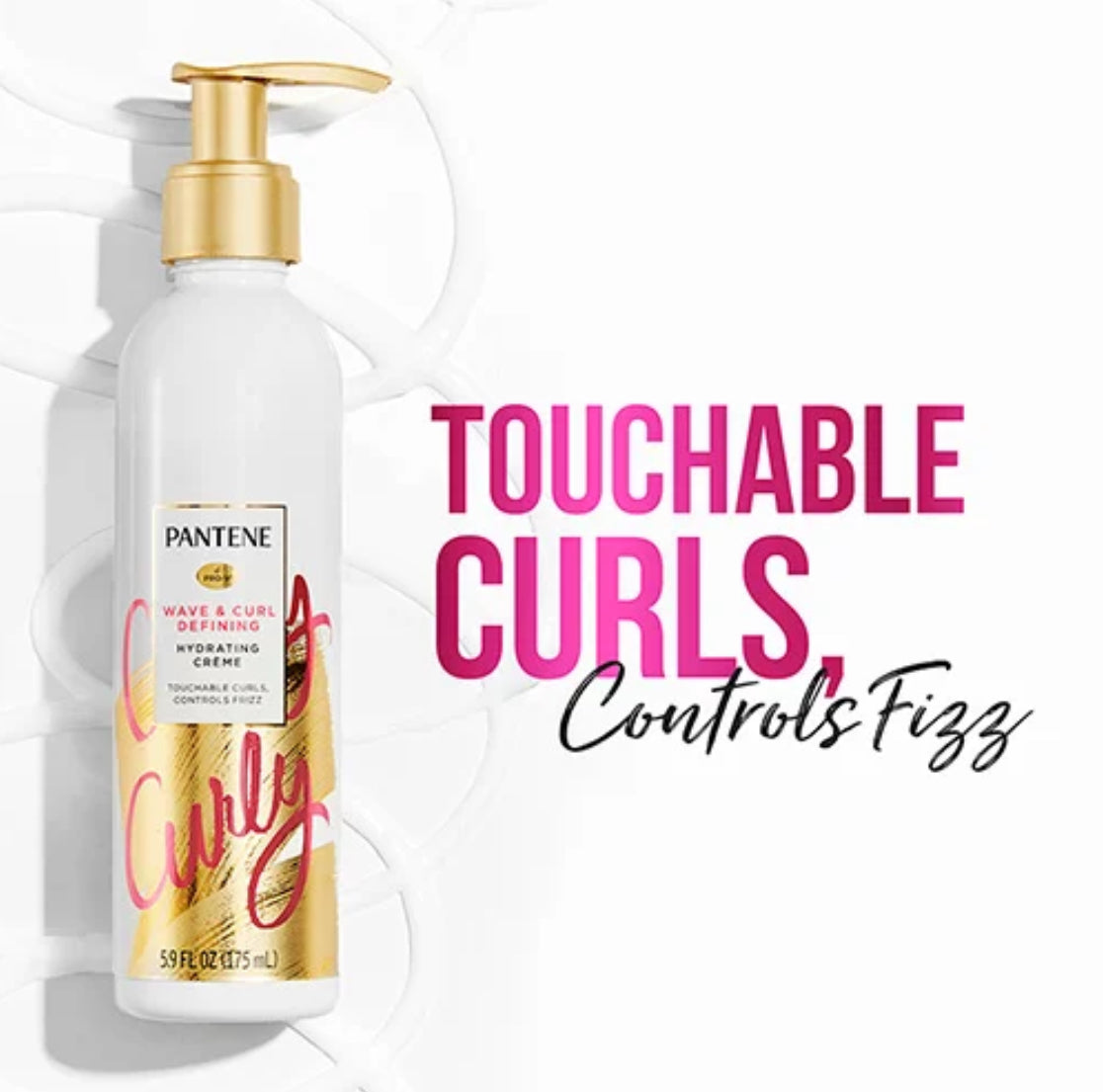 Pantene PRO-V Wave & Curl Defining Hydrating Crème كريم بانتين برو-في لترطيب وتحديد تموجات وتجعيدات الشعر