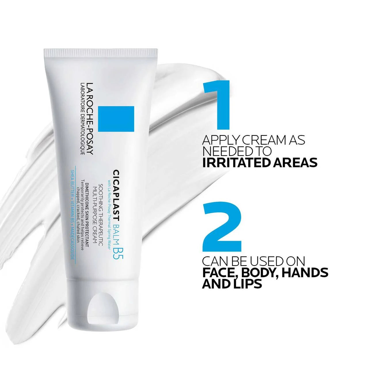LA ROCHE POSAY Cicaplast Balm B5 Soothing Therapeutic Multi Purpose Cream كريم مرطب ومرمم للبشرة من لاروش