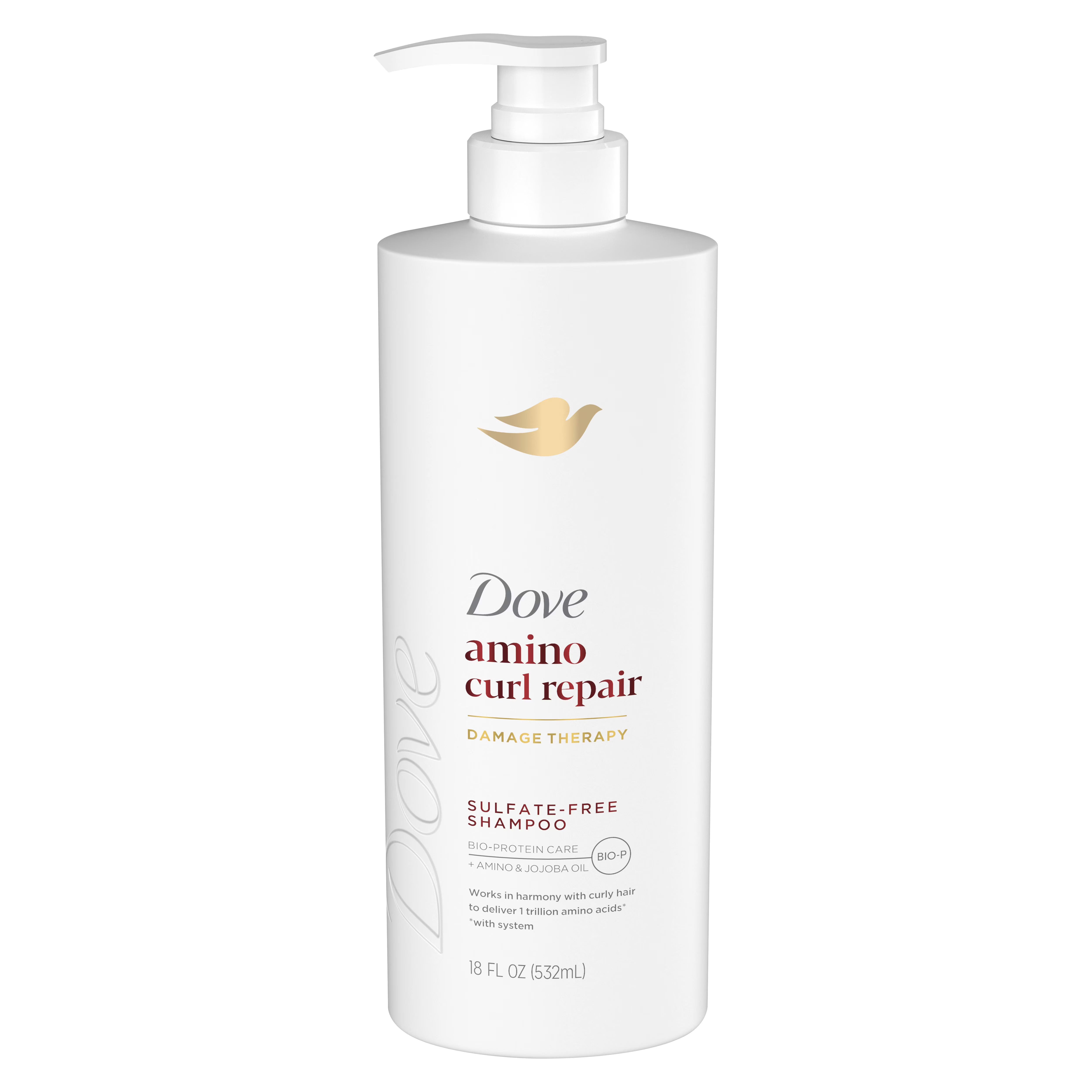 DOVE Amino Curl Repair Damage Therapy Sulfate-Free Shampoo شامبو دوف أمينو كيرل
