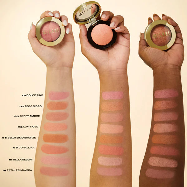 MILANI Baked Powder Blush بلاشر ميلاني المضغوط