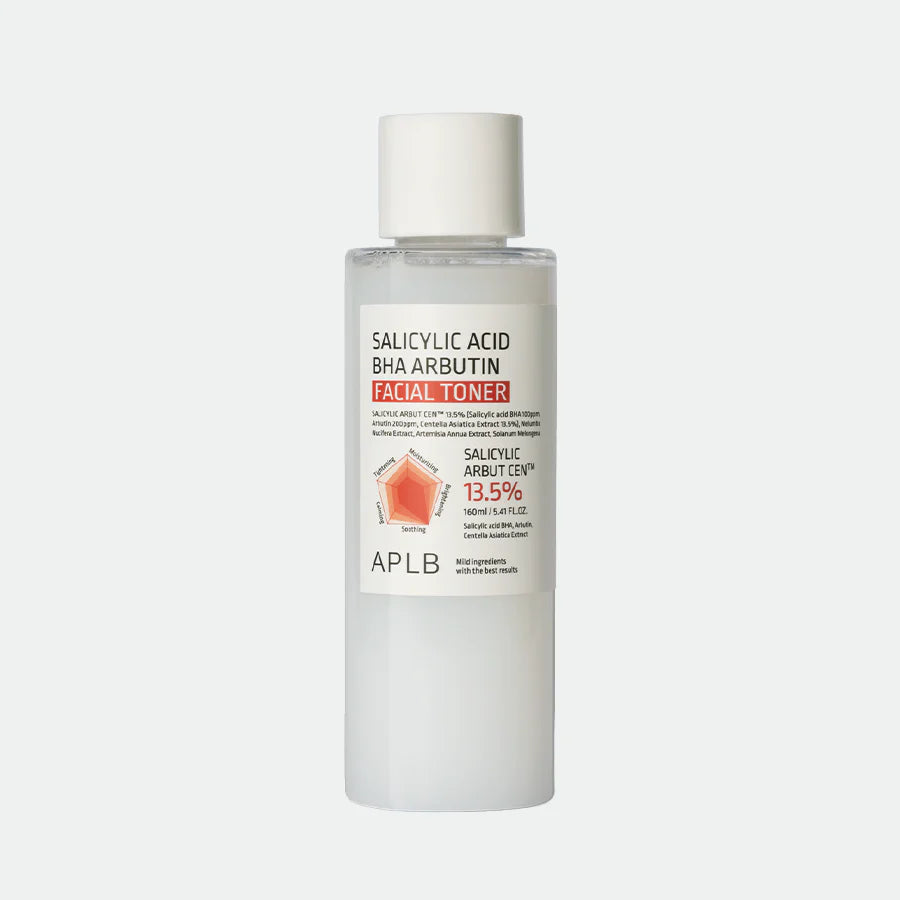 APLB Salicylic Acid BHA Arbutin Facial Toner تونر الساليسيليك اسد لعلاج الحبوب والمسام
