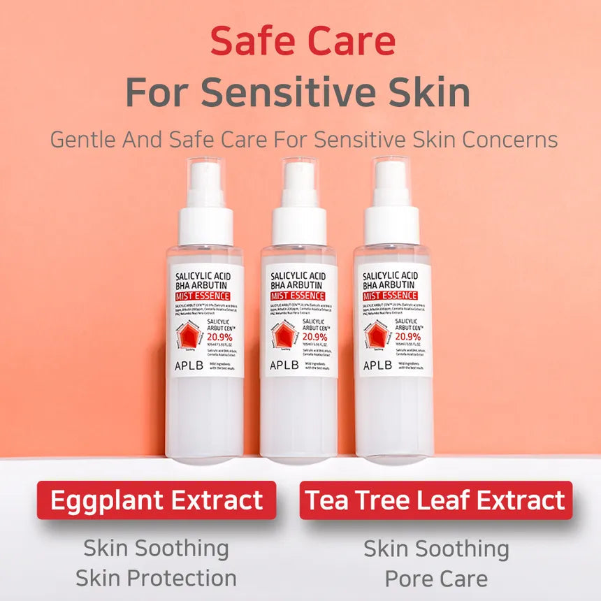 APLB Salicylic Acid BHA Arbutin Mist Essence مست لعلاج الحبوب بالسالسيليك اسد