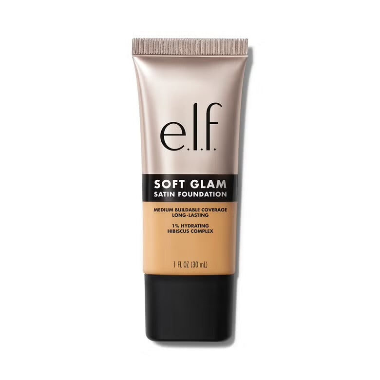ELF Soft Glam Satin Foundation كريم الأساس إيلف تغطية متوسطة ولمسة ساتانية