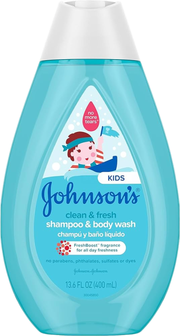 JOHNSONS Kids Clean & Fresh Shampoo & Body Wash شامبو جونسن لتنضيف وانتعاش الشعر للاطفال