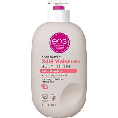 EOS Shea Better 24H Moisture Body Lotion - Coconut Waters لوشن ترطيب الجسم بزبدة الشيا