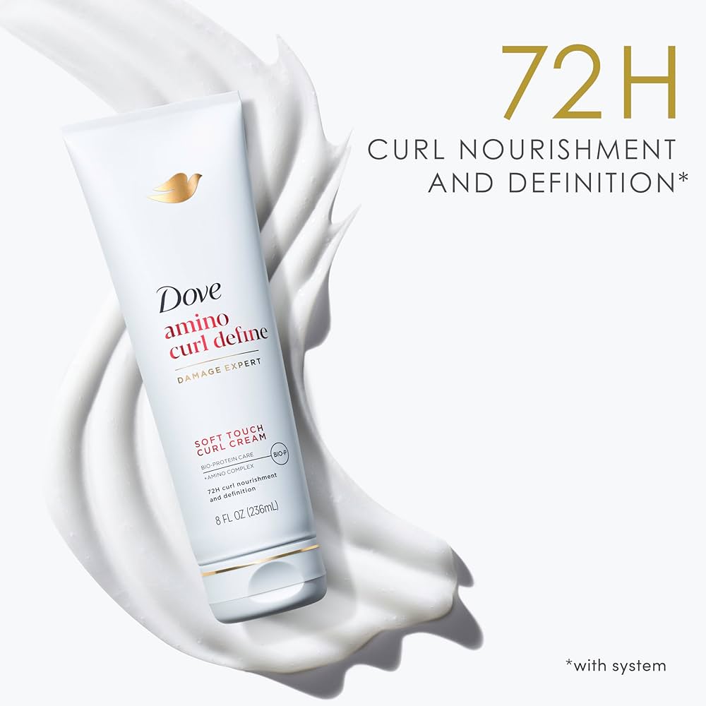 Dove Amino Curl Define Soft Touch Curl Cream كريم تصفيف الشعر من دوف
