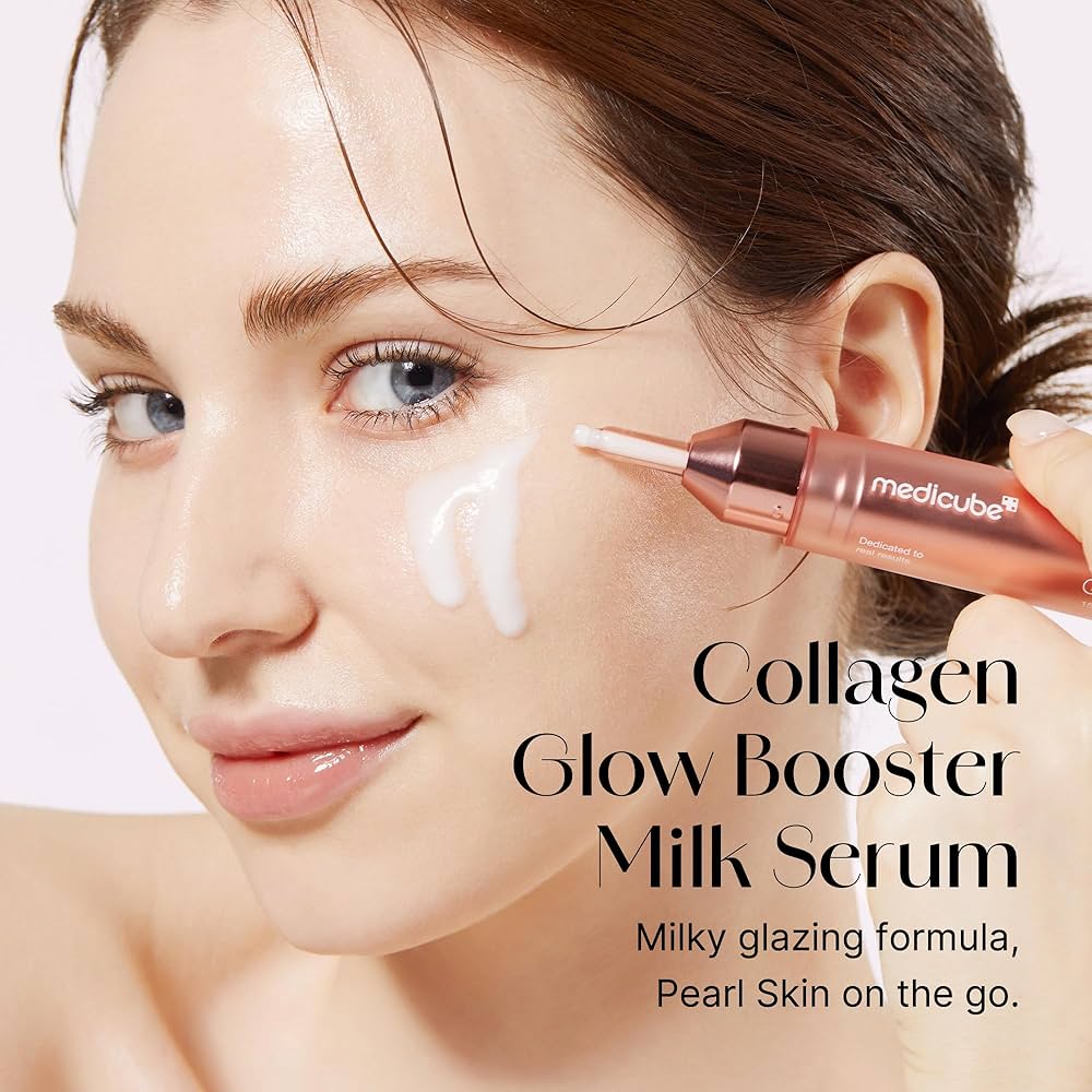 MEDICUBE Collagen Glow Booster Milk Serum سيروم الكولاجين لتعزيز نضارة البشرة من ميديكيوب