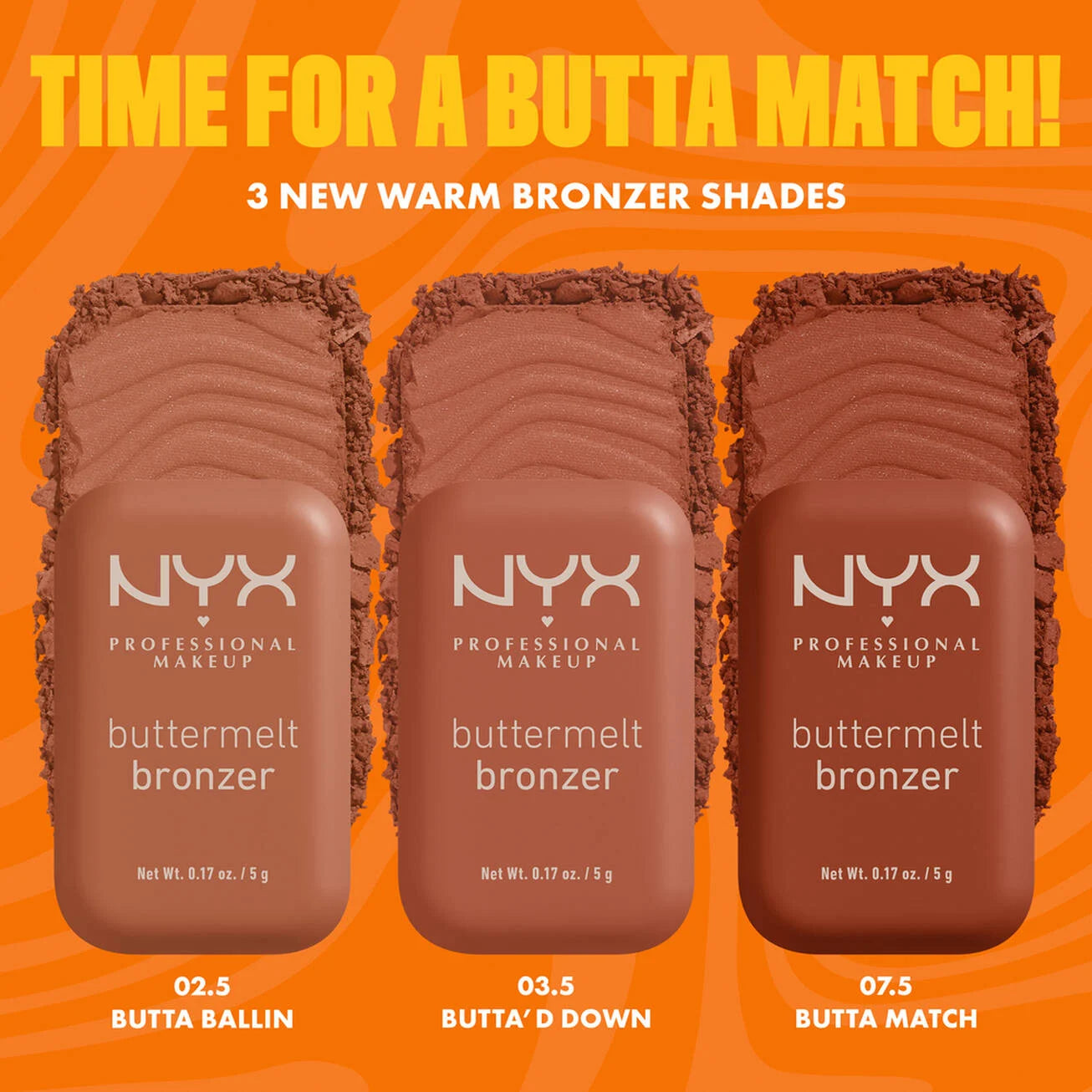 NYX Professional Makeup Buttermelt Bronzer برونزر من نيكس