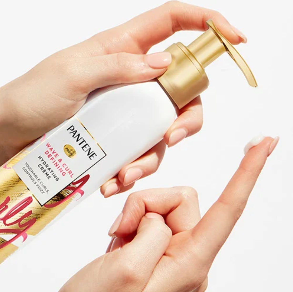 Pantene PRO-V Wave & Curl Defining Hydrating Crème كريم بانتين برو-في لترطيب وتحديد تموجات وتجعيدات الشعر
