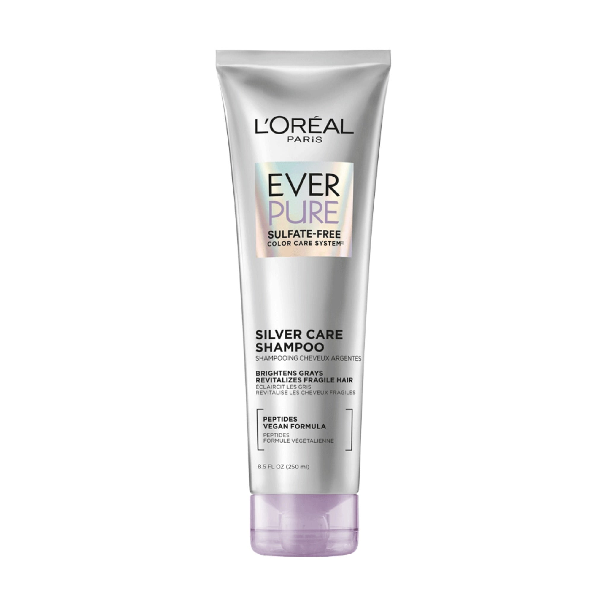 LOREAL PARIS Ever Pure Silver Care Shampoo شامبو لوريال باريس للعناية بالشعر الرمادي والأشقر