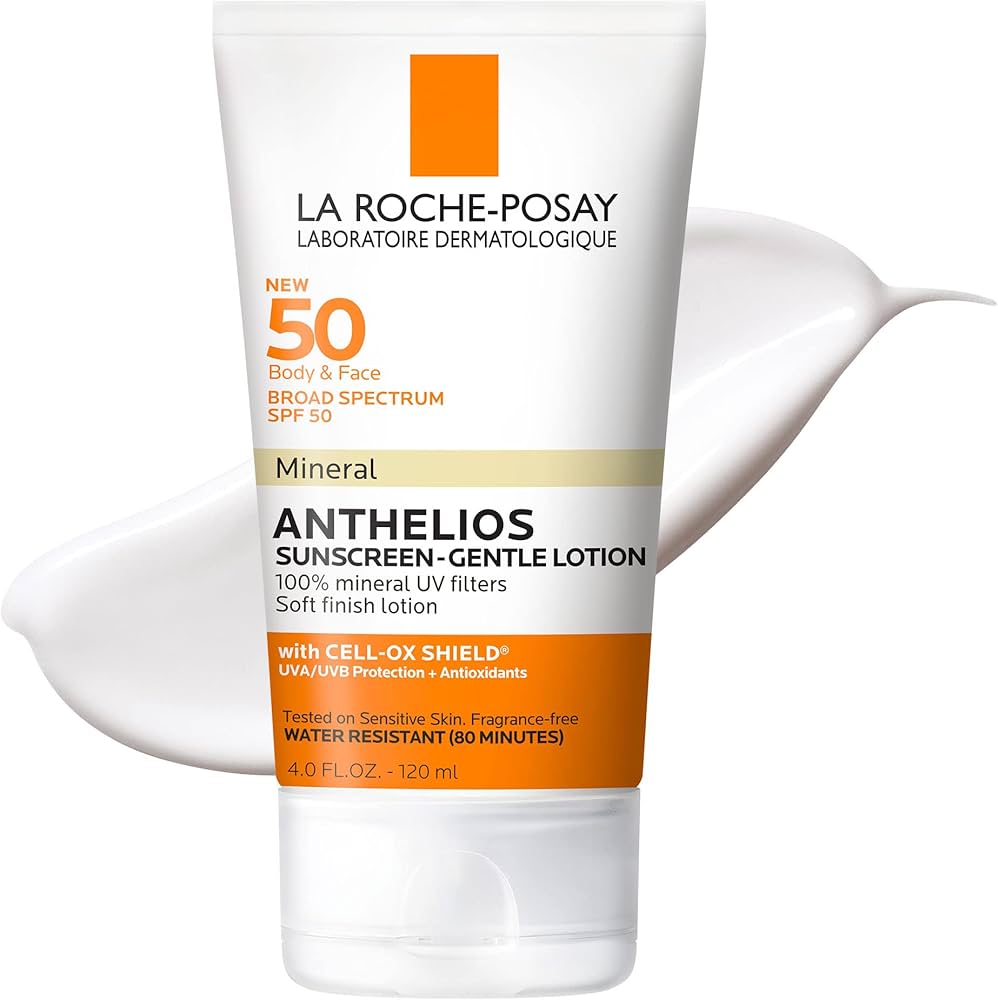 LA ROCHEPOSAY 50 Body & Face Broad Spectrum SPF50 Mineral واقي شمس للوجه و الجسم من لاروش بوزيه