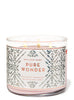 BATH AND BODY WORKS Pure Wonder exclusively fragranced soy wax blend candle شمعة معطرة بالزيوت الاساسية العطرية من باث اند بودي وركس