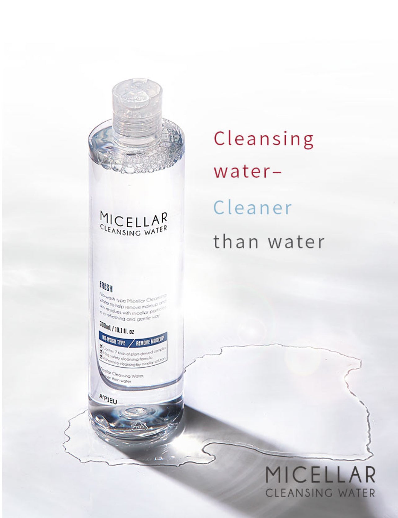 A'PIEU Micellar Cleansing Water Fresh ماء الميسيلار من ايبيو