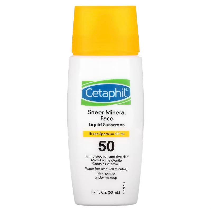 CETAPHIL Sheer Mineral Face Liquid Sunscreen SPF 50 واقي الشمس من سيتافيل