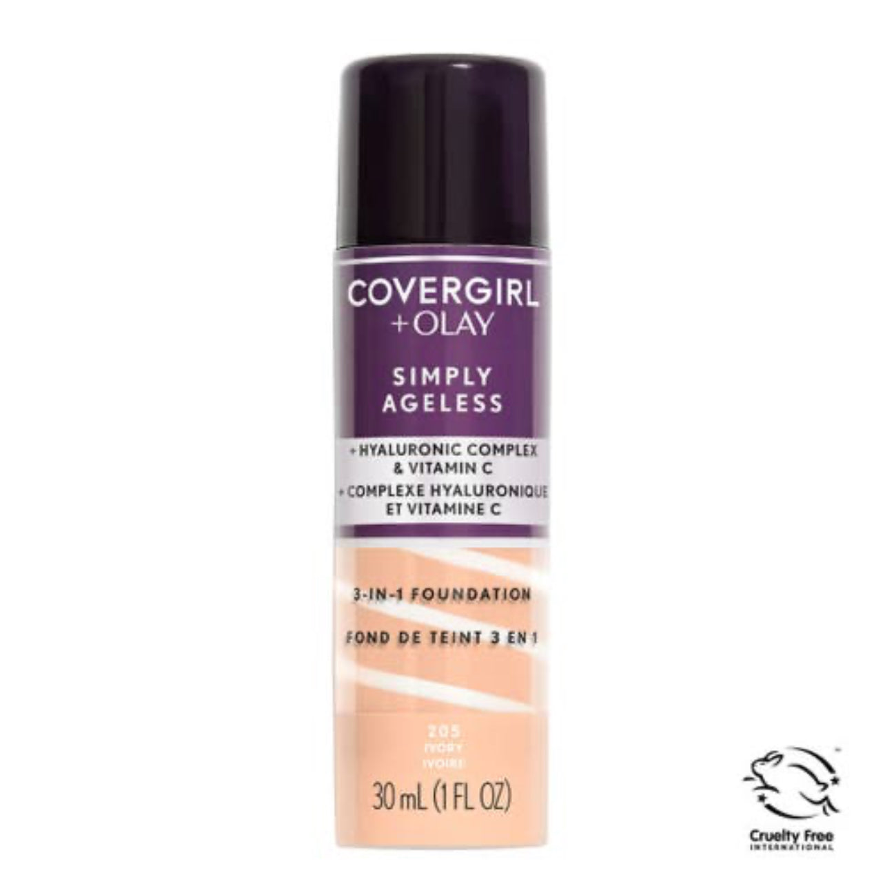 COVERGIRL + OLAY simply ageless 3 in 1 foundation كريم اساس ثلاثة في واحد من كفر كرل و اولاي