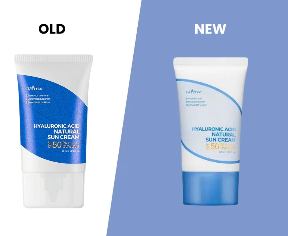 ISNTREE Hyaluronic acid natural sun cream كريم واقي الشمس الفيزيائي بالهايلرونك اسد من ازنتري