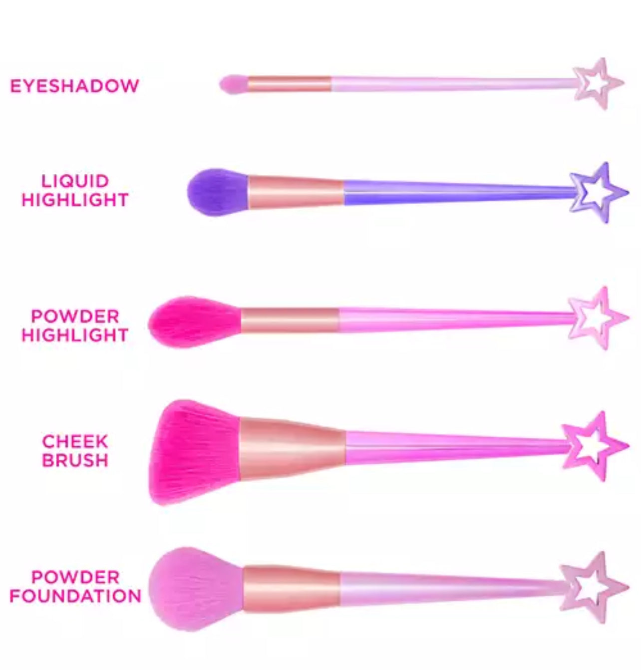 TARTE pretty things and fairy wings brush set مجموعة فرش المكياج الأساسية من تارت