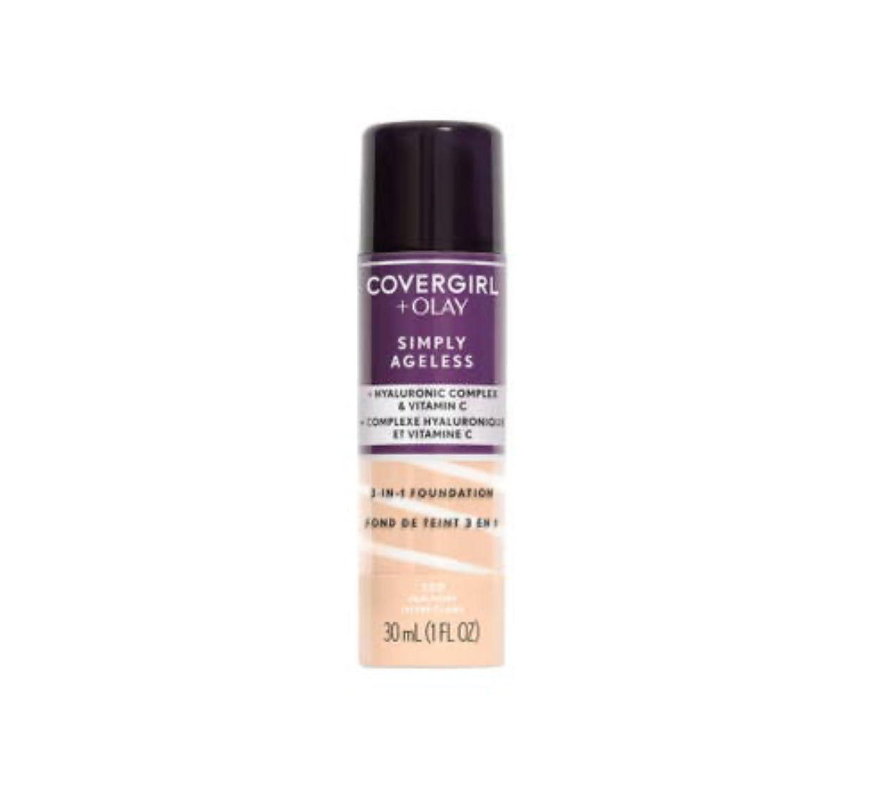 COVERGIRL + OLAY simply ageless 3 in 1 foundation كريم اساس ثلاثة في واحد من كفر كرل و اولاي