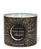 BATH AND BODY WORKS Into The Night Scented Candle made with natural essential oils شمعة معطرة بالزيوت الاساسية العطرية من باث اند بودي وركس
