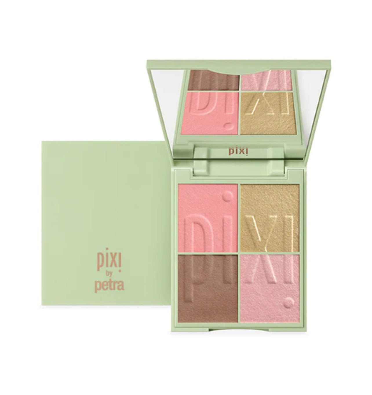 PIXI By Petra Nuance Quartette Blush Quad ‏Honey Nectar بالت بلاشر وهايلايت
