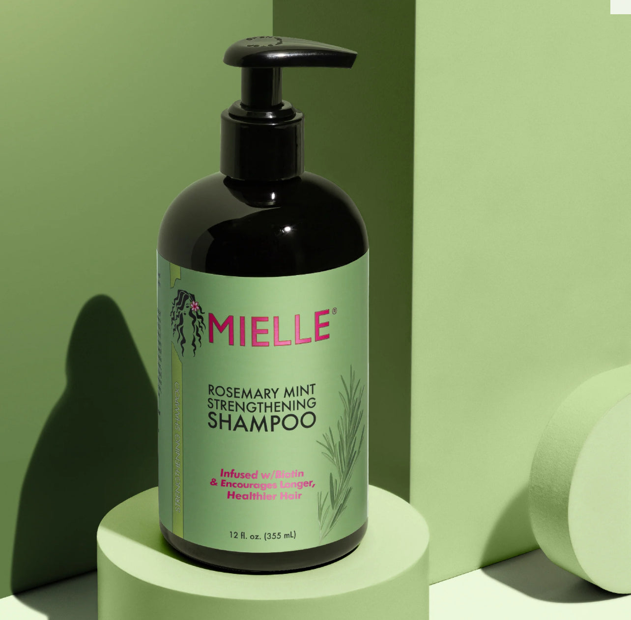 MIELLE Rosemary Mint Strengthening Shampoo