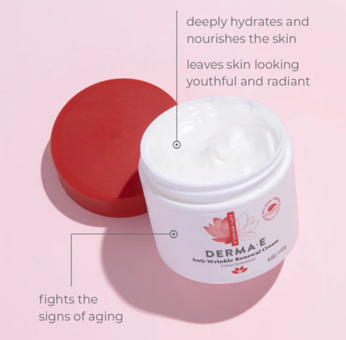 DERMA E anti wrinkle renewal cream