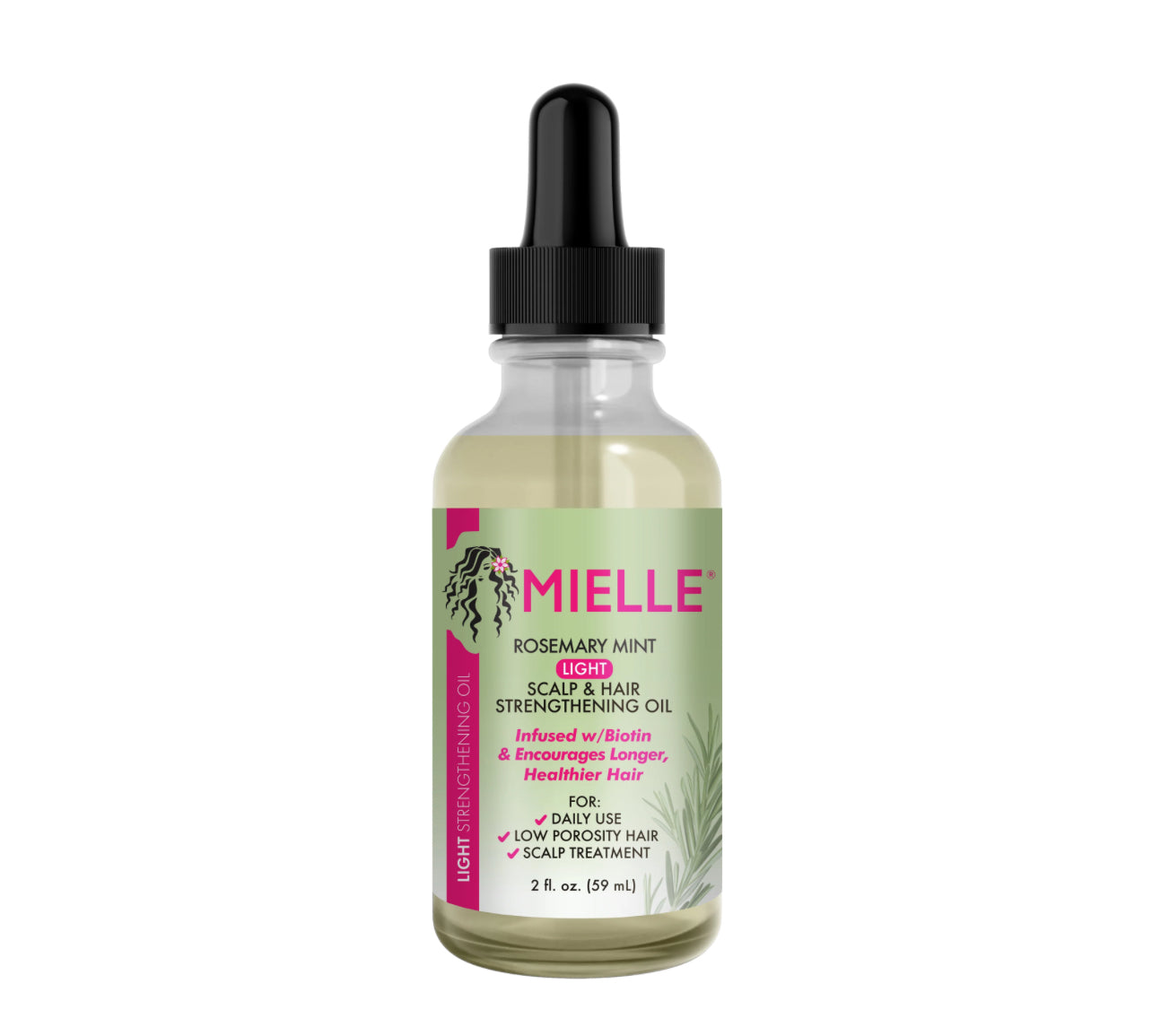 MIELLE Rosemary Mint Light Scalp & Hair strength oil