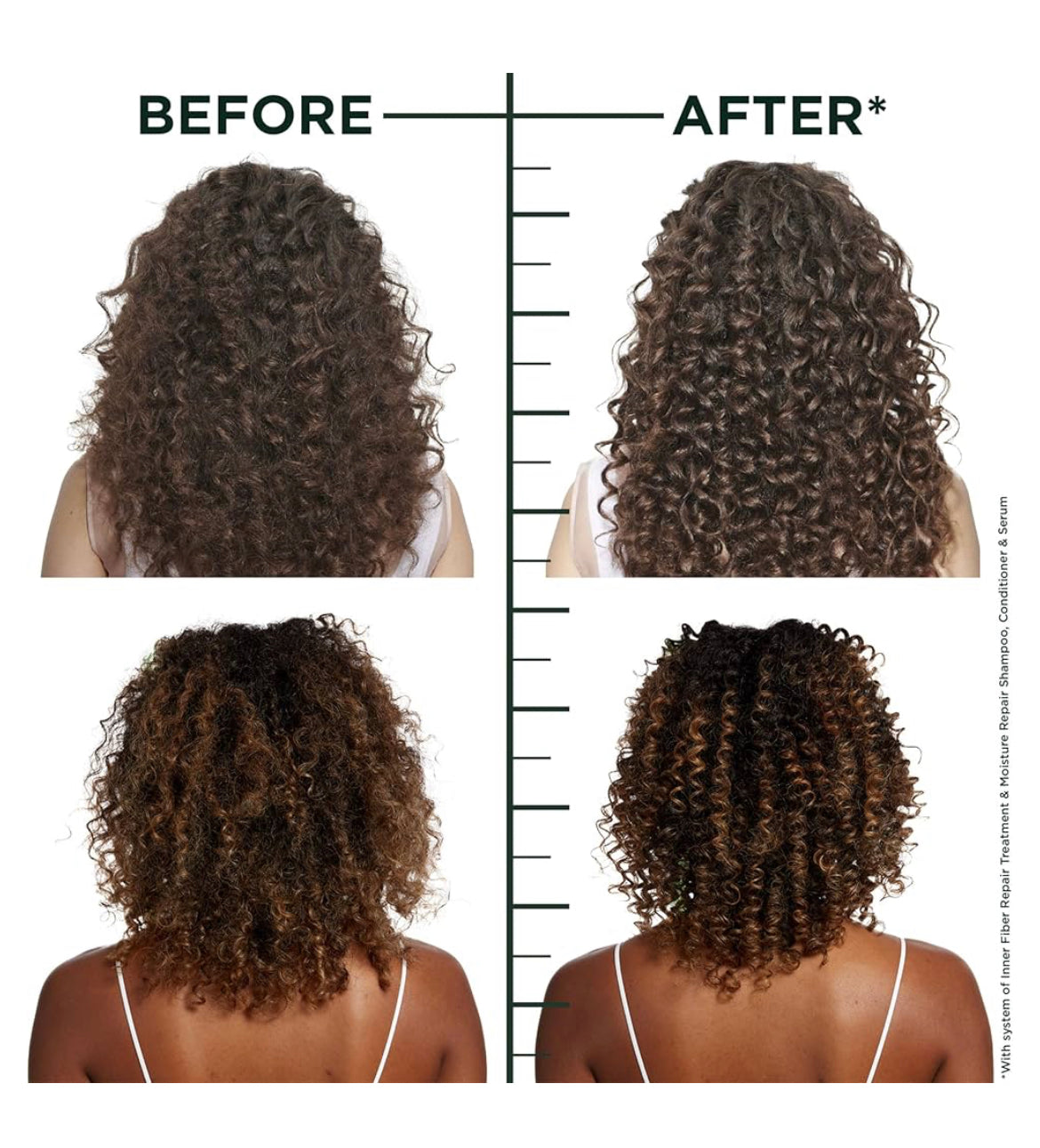 Garnier Fructis Hair Filler Moisture Repair Serum Treatment Moisturizing Hair Serum for Curls and Waves with Hyaluronic Acid سيروم الشعر بالهايلرونك اسد من كارنييه