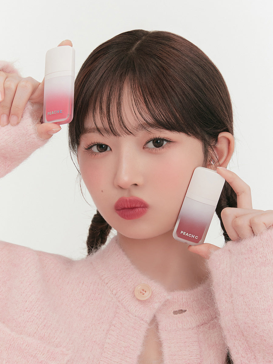 PEACH C BLURRY filter tint تنت الشفاه والخدود المخملي