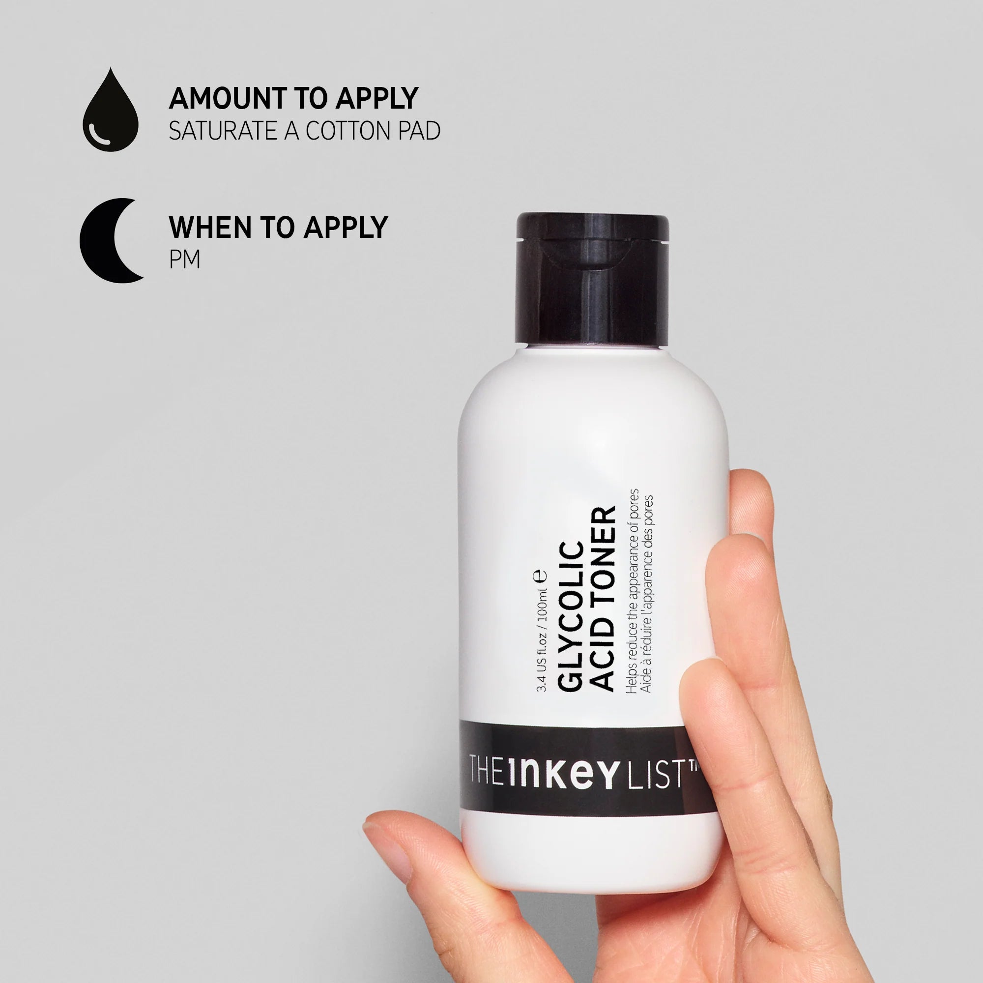 THE INKEY LIST glycolic acid toner formulated for all تونر البشرة بالكلايكوليك اسد من ذا انكي لست