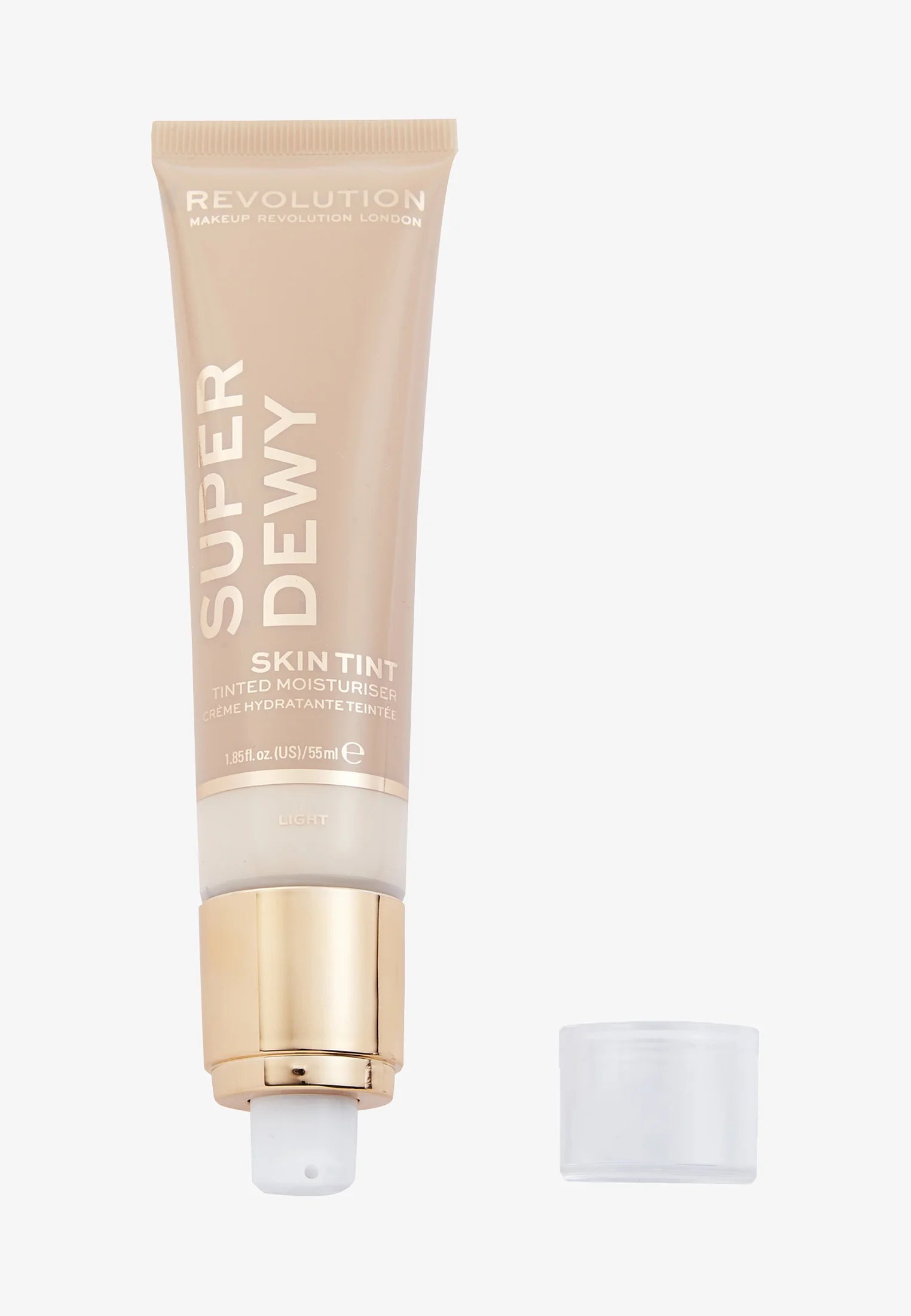 REVOLUTION Superdewy Tinted Moisturizer Skin Tint تنت البشرة المرطب من ريفلوشن
