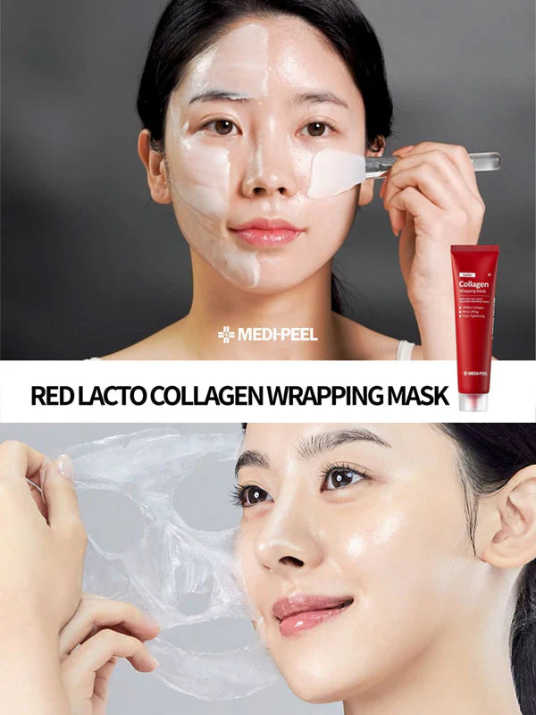 MEDIPEEL Lacto Collagen wrapping Mask Medi Peel Red Lacto Collagen Wrapping mask