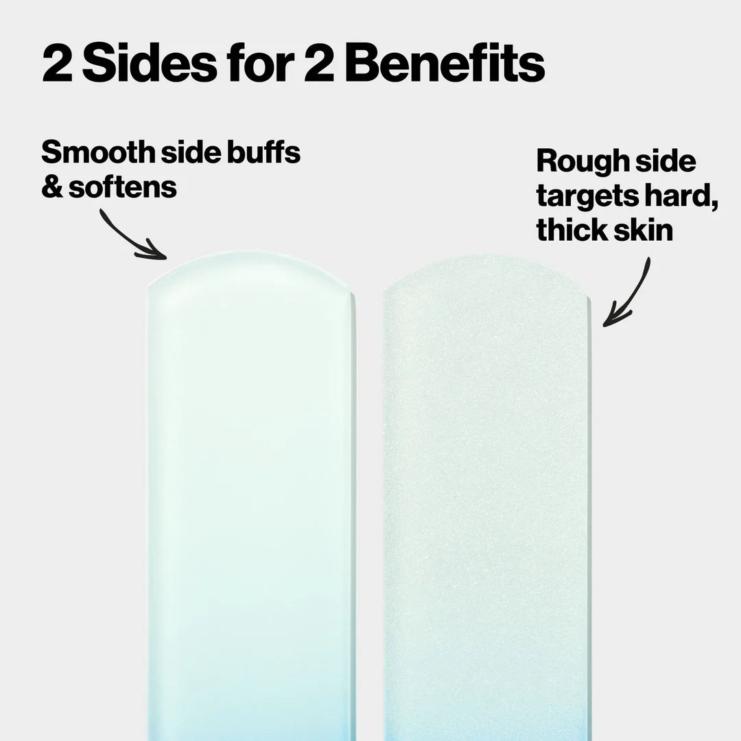 REVLON Bacteria Shield Glass Foot Buffer مبرد القدم من ريفلون