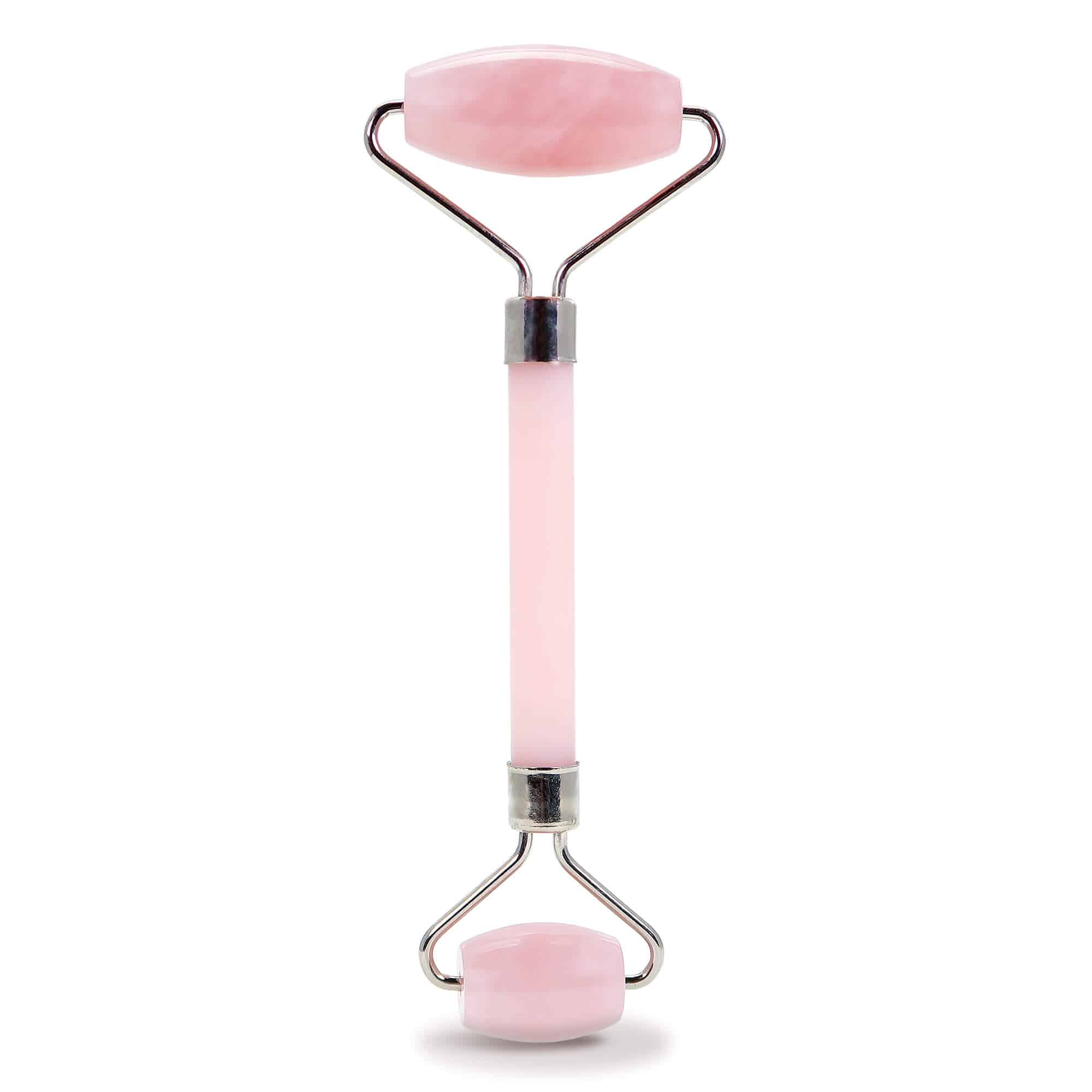 PLUM BEAUTY Rose Quartz Facial Roller 2 Sided اداة تدليك الوجه