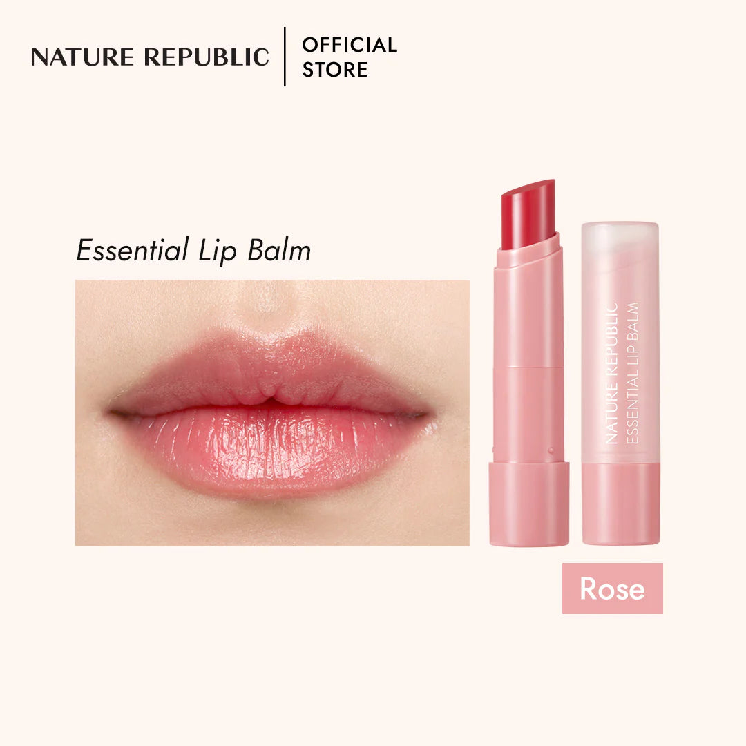 NATURE REPUBLIC essential lip balm مرطب الشفاه من نيجر ريببلك
