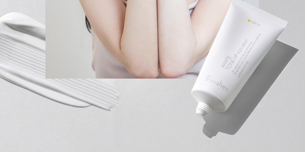 9WISHES White Tone-Up Body Serum  سيروم تفتيح وتبييض الجسم