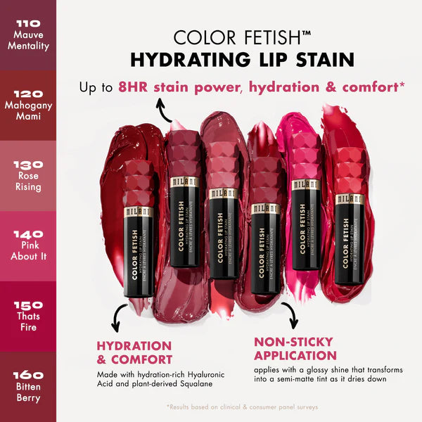 MILANI color fetish hydrationg lip stain احمر الشفاه المرطب من ميلاني