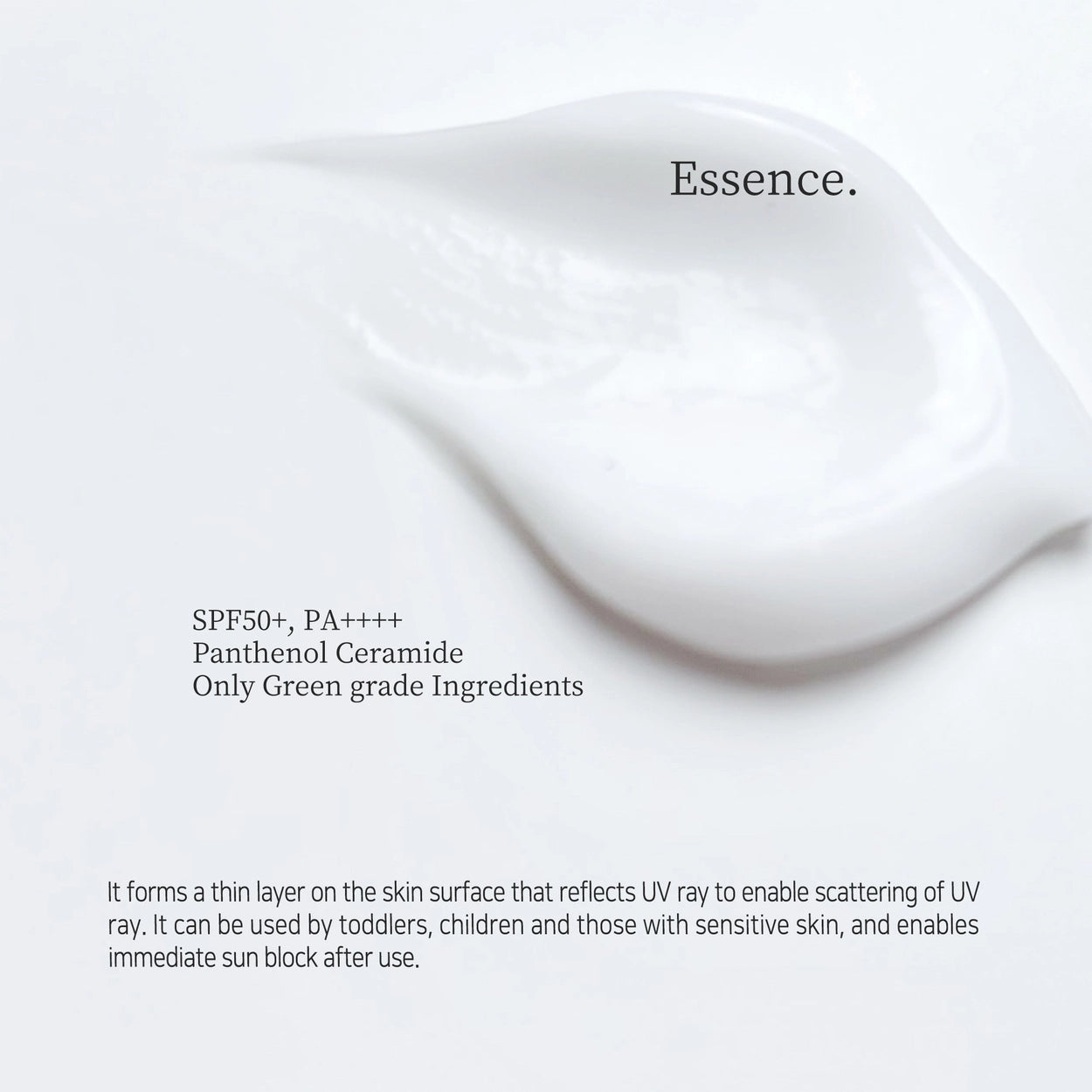 PESTLO Saferecipe Sun Essence Panthenol & Ceramide SPF50+ PA+ 50ml اسنس واقي الشمس بالسيراميد والبانثينول من بستيلو