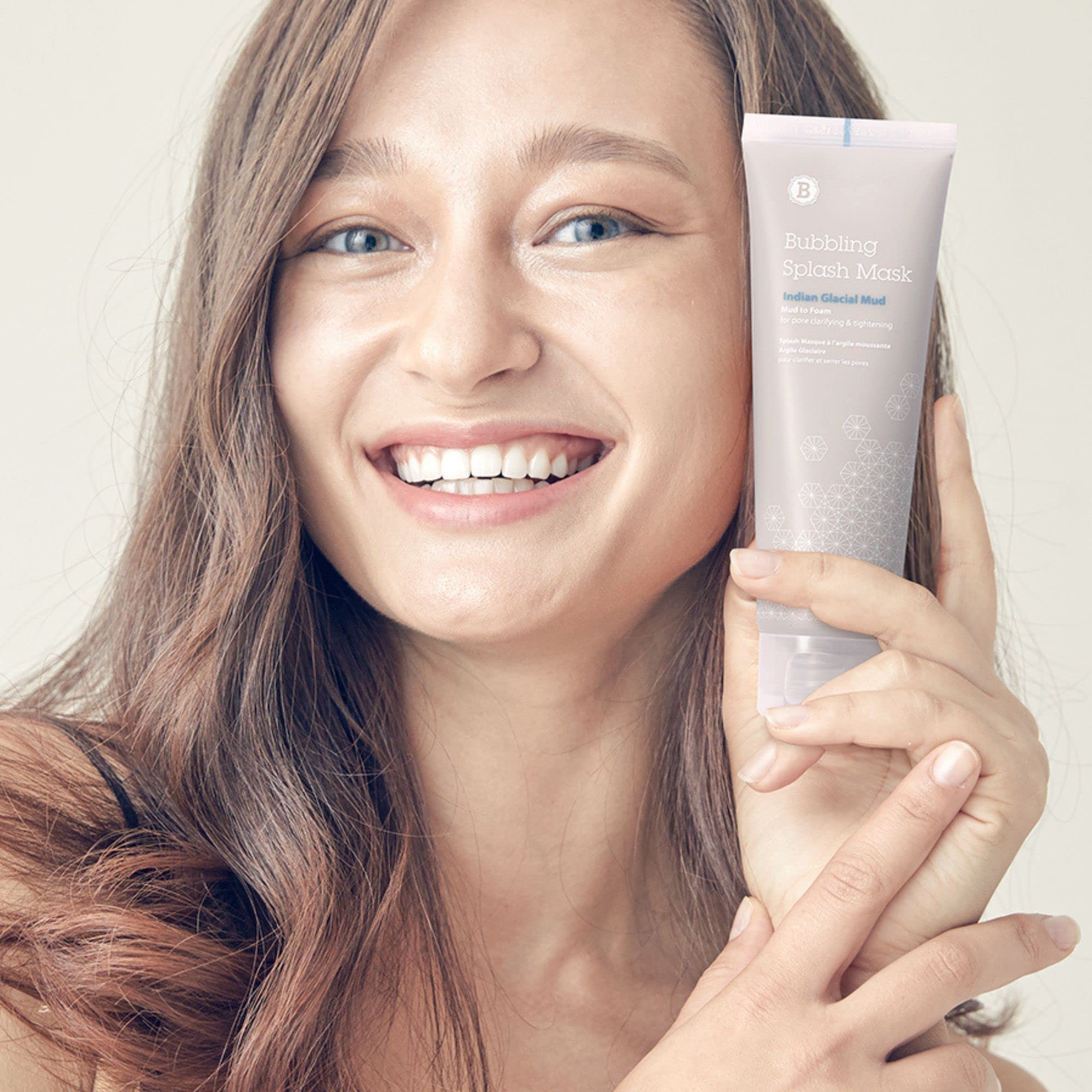 BLITHE Bubbling Splash Mask Indian Glacial Mud Mud To Foam