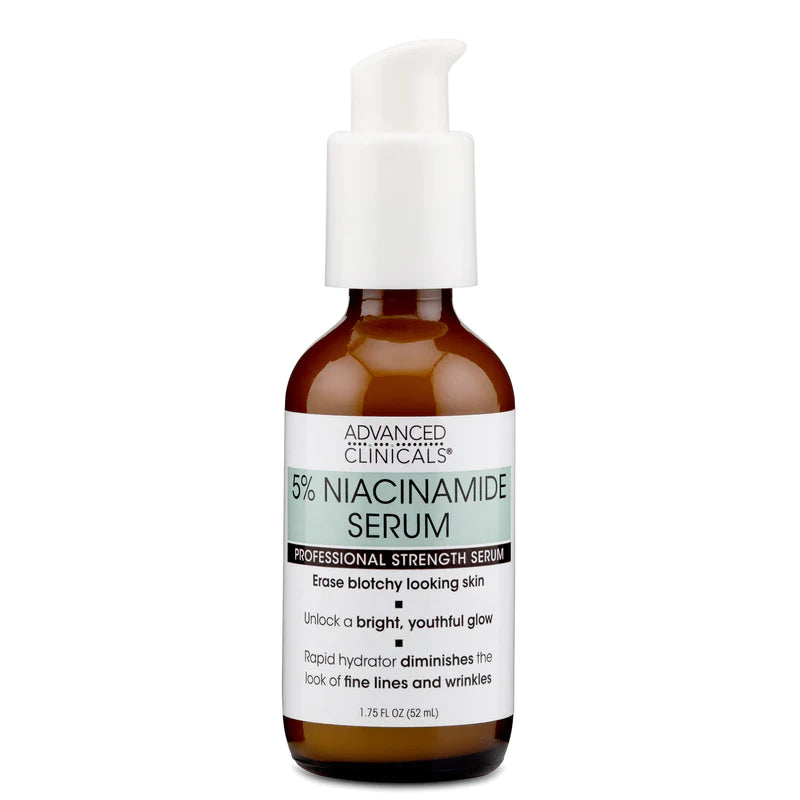 ADVANCED CLINICALS 5% Niacinamide Serum Professional Strength Serum سيروم النياسيناميد