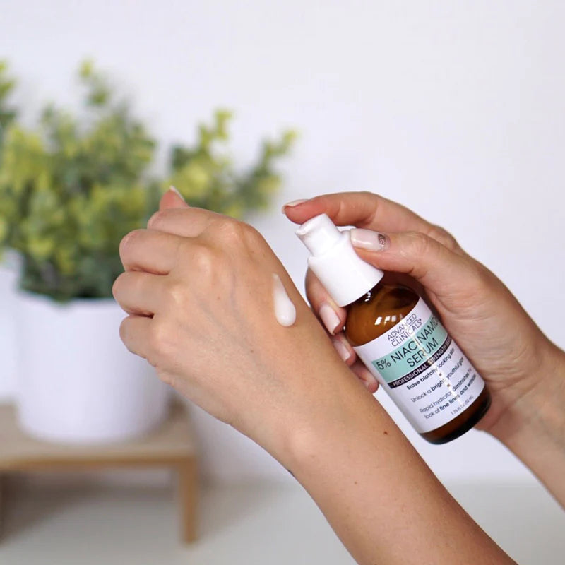ADVANCED CLINICALS 5% Niacinamide Serum Professional Strength Serum سيروم النياسيناميد