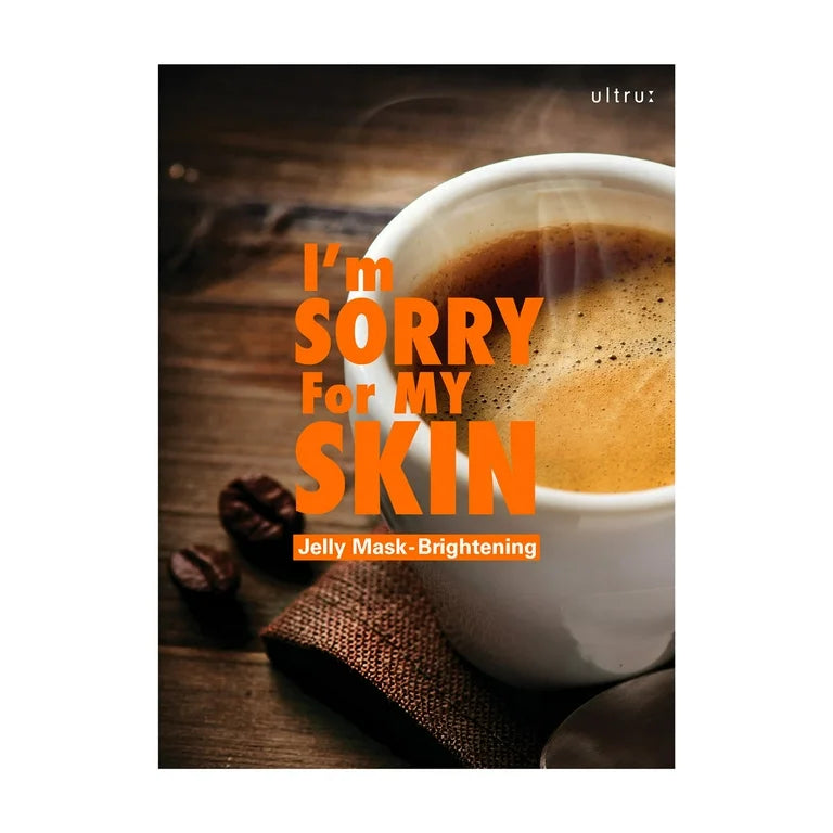 ULTRU I'm sorry for my skin Jelly mask brightening قناع البشرة الجيلي للنضارة والتفتيح من التر