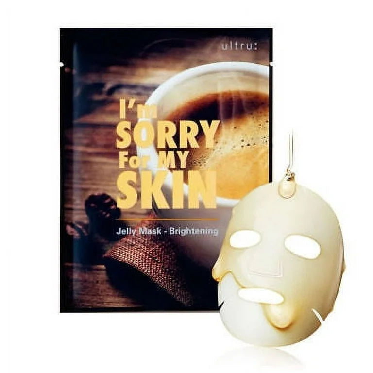 ULTRU I'm sorry for my skin Jelly mask brightening قناع البشرة الجيلي للنضارة والتفتيح من التر