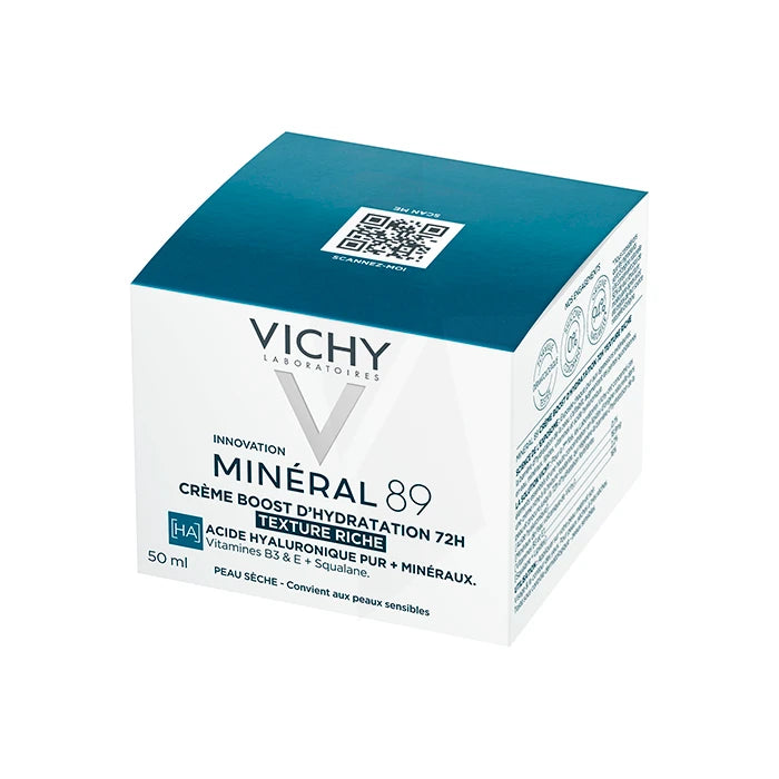 VICHY Mineral 89 72H Moisture Boosting Cream Rich Texture 
 كريم الترطيب من فيجي