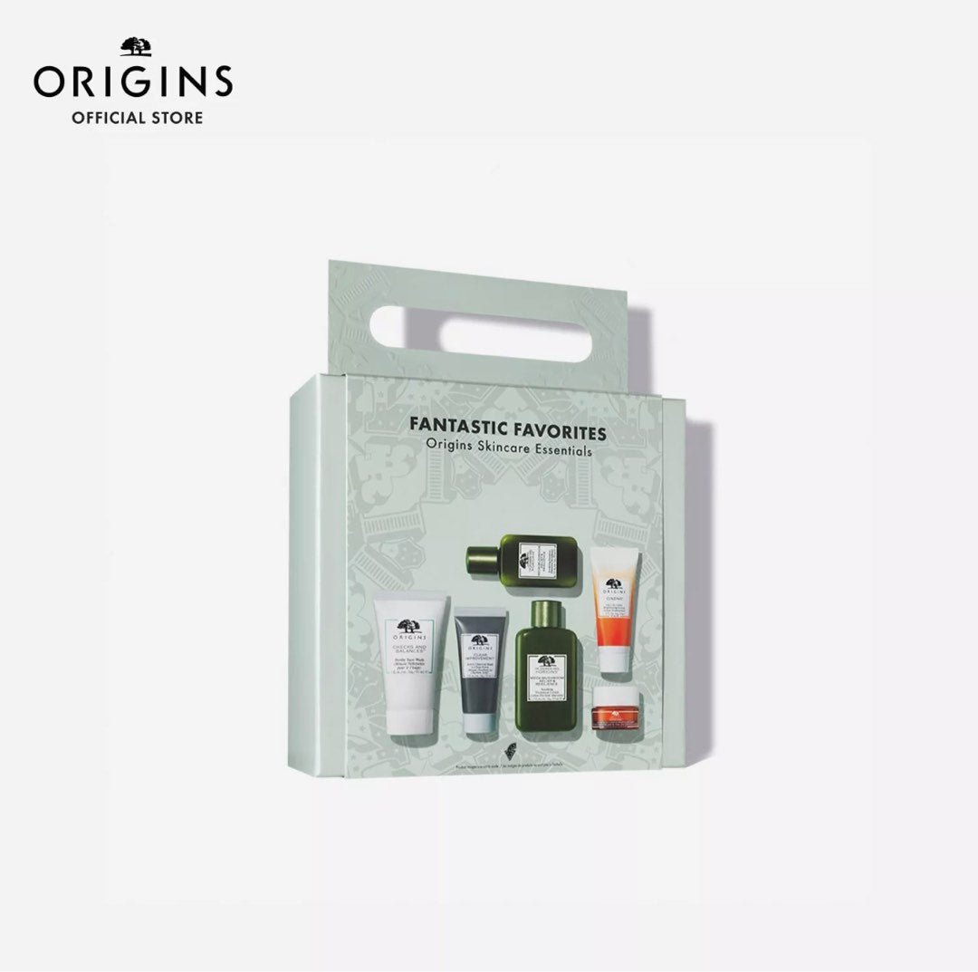 ORIGINS Fantastic Favorites Origins Skincare Essential Gift Set مجموعة اساسيات العناية بالبشرة بحجم السفر